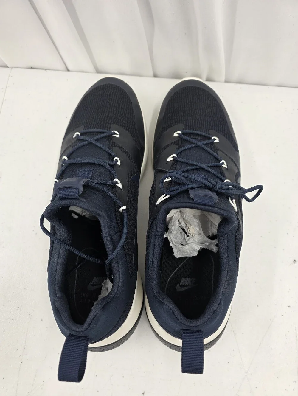 Nike Ck Racer 916780-402 Navy Blue White‎ & Obsidian Black  Men's 11.5 Sneakers.